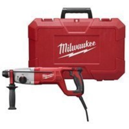 MILWAUKEE HAND TRUCKS Milwaukee 5262-21 Rotary Hammer Kit, 120 V, 1 in Chuck, SDS-Plus Chuck, Black/Gray/Red 5262-21